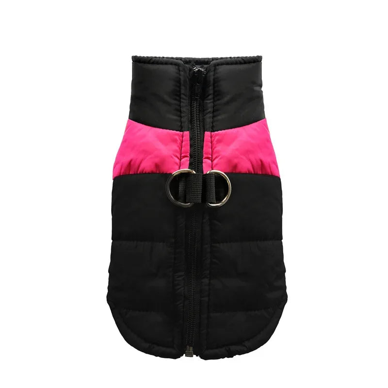 Waterproof Warm Dog Jacket - Pink